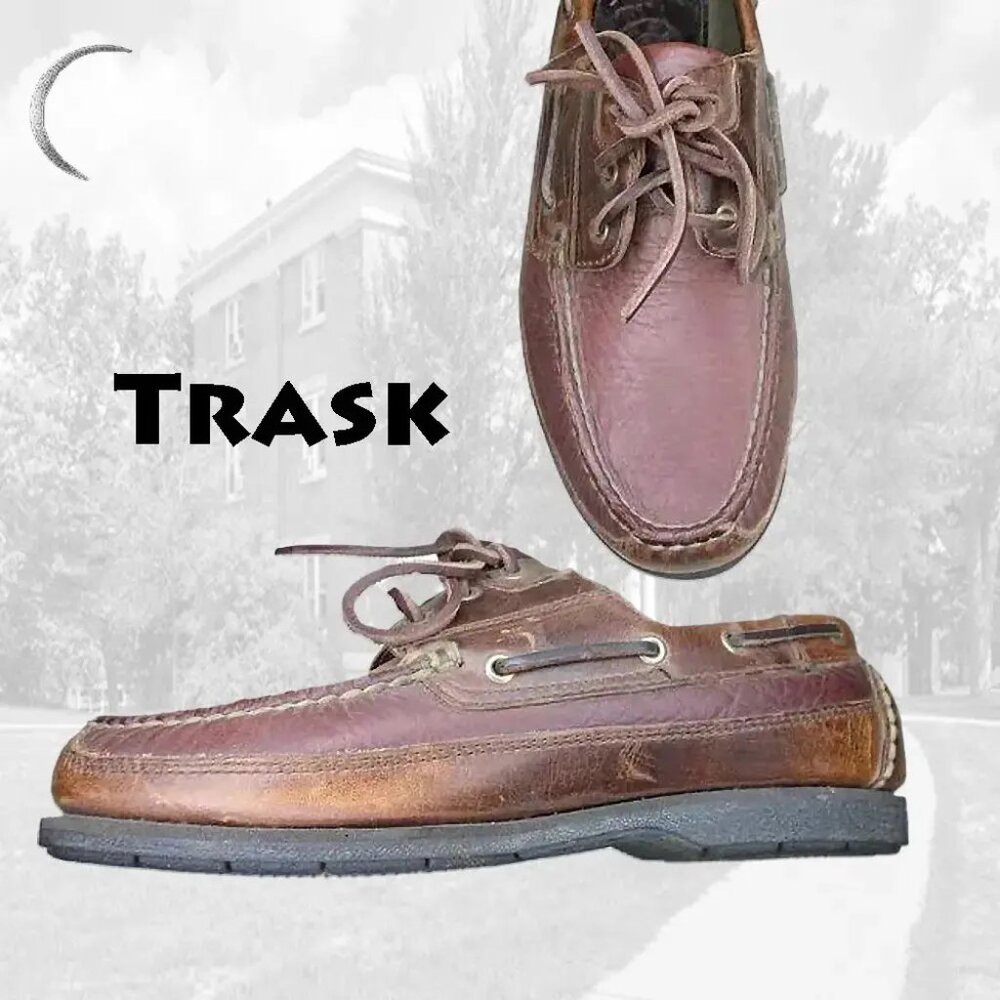 Trask Loafers, Men's Classic Academia Shoes 8M